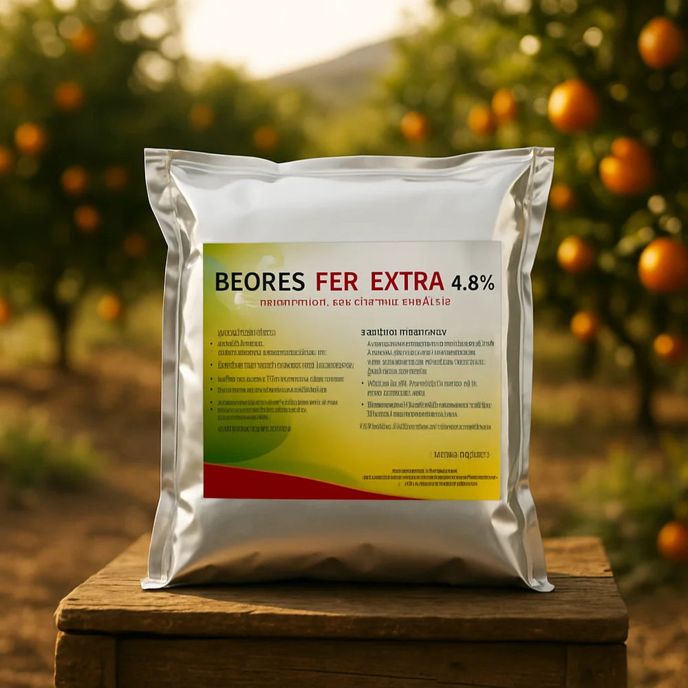 BEORES FER EXTRA 4,8 % sur le terrain